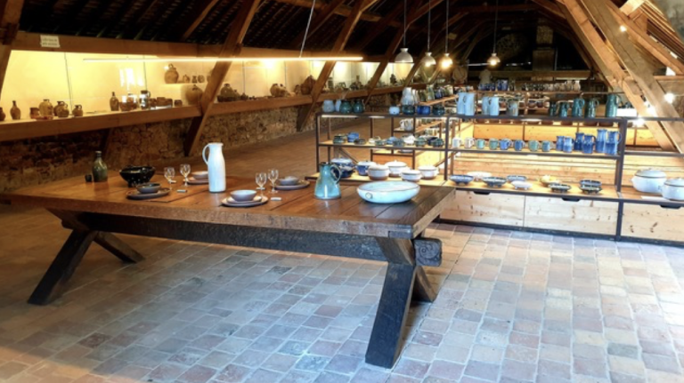 Poterie du Château de Ratilly - grenier poterie