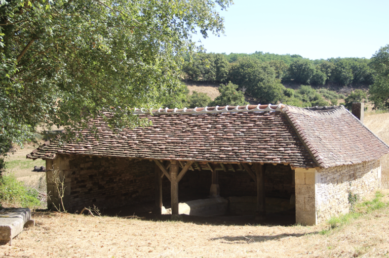 Le lavoir de la Marlée - vue extérieure