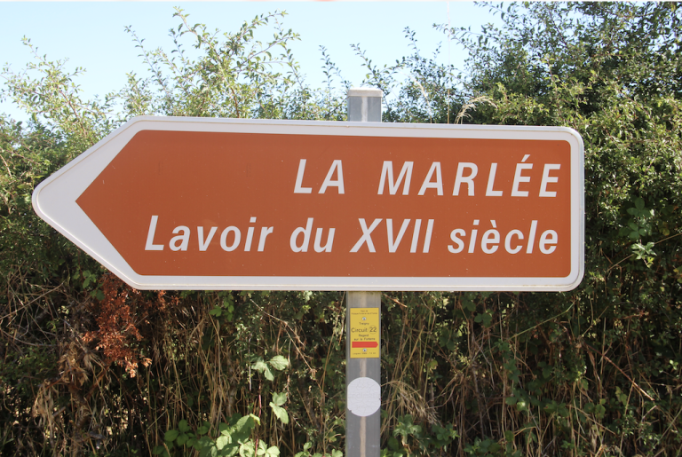 Panneau Lavoir de La Marlée
