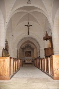 Église Saint-Mammès de Perreuse - intérieur Église Saint-Mammès de Perreuse - intérieur