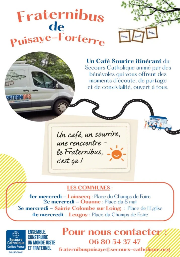 Flyer Fraternibus de Puisaye-Forterre