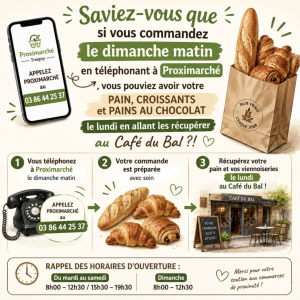 dépôt de pain pour le lundi dépôt de pain pour le lundi