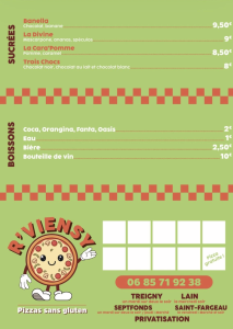 R’viensy Pizza carte 2 R’viensy Pizza carte 2
