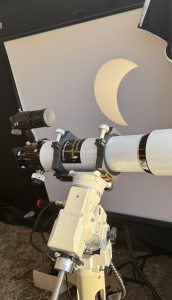 L'éclipse du 12 août à Perreuse