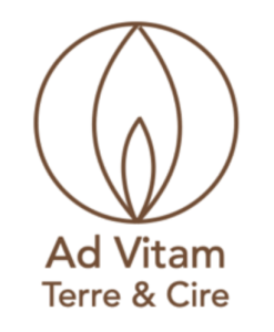 Logo Ad Vitam Terre & Cire Logo Ad Vitam Terre & Cire